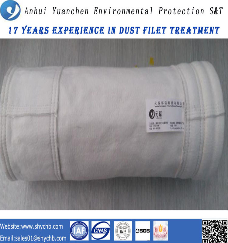 Hot Sale Nonwoven Dust Filter Fiberglass Filter Bag for Dust Collection