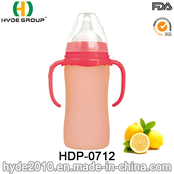 BPA Free Food Grade Plastic Baby Feeding Bottle (HDP-0712)