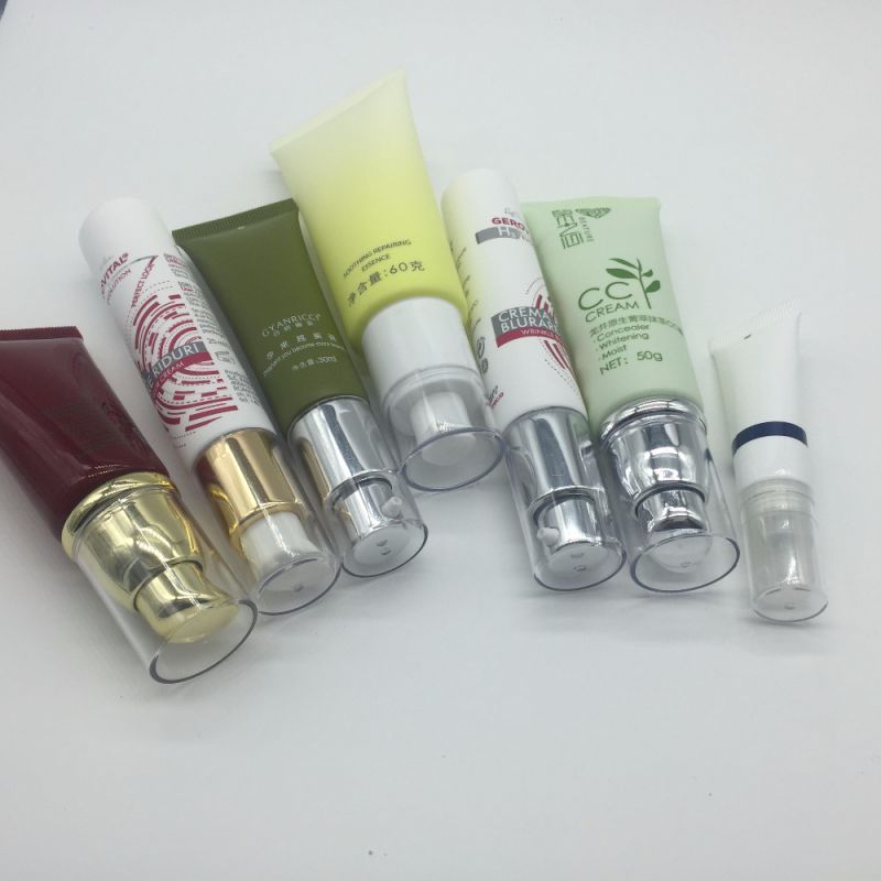 High Quality Ailress Tube Plastic PE Tube with Airless Pump for Bb Cream Cc Cream