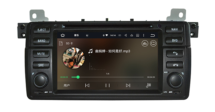 Hla 8788 Touch Screen, Android 5.1.1 OS, 4-Core 1.6GHz, Car DVD Player for BMW 3 Serises/E46/M3