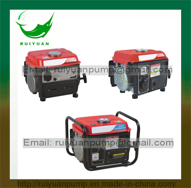 950W 2HP Copper Wire Gasoline Generator