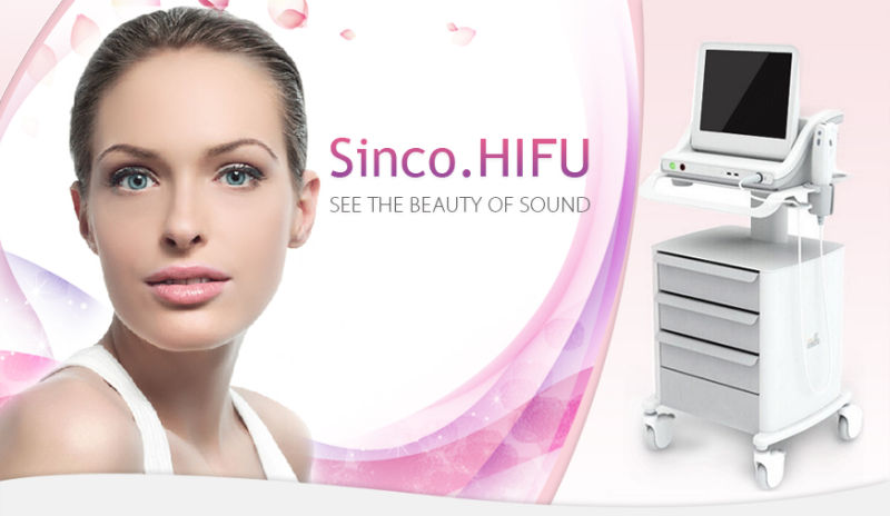 High Intensity Focused Ultrasound Machine Treatment Wrinkle Skin Rejuvenation Hifu