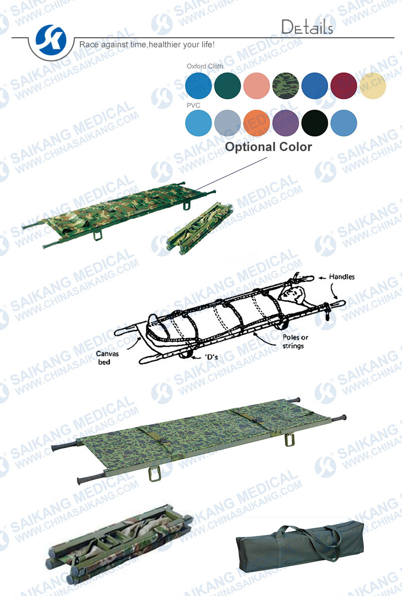 Camouflage Foldable Stretcher with Best Quality