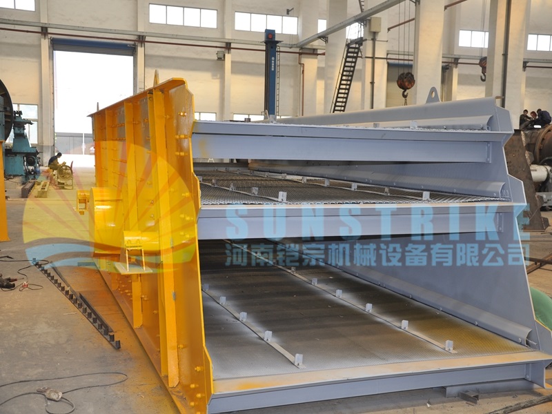 High Effciency China Vibrating Screen for Rock Stone Gravel Sand