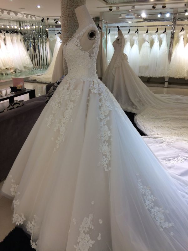 Real Photo Marriage Wedding Dress