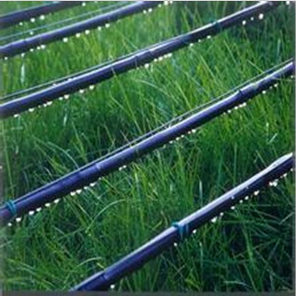 PE Water Saving Drip Irrigation Pipe with Flat Drippers