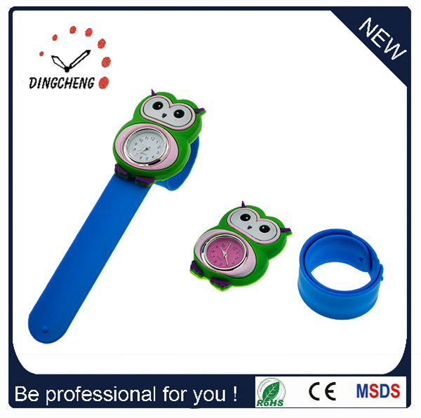 Cheap Hot Promotional Items- OEM Promotional Kids Slap Watch (DC-694)