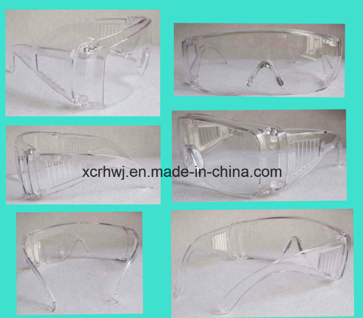 Polycarbonate Lens Safety Protective Goggles, Protective Eyewear, Safety Eye Glasses, Ce En166 Safety Glasses, PC Lens Safety Goggles Supplier