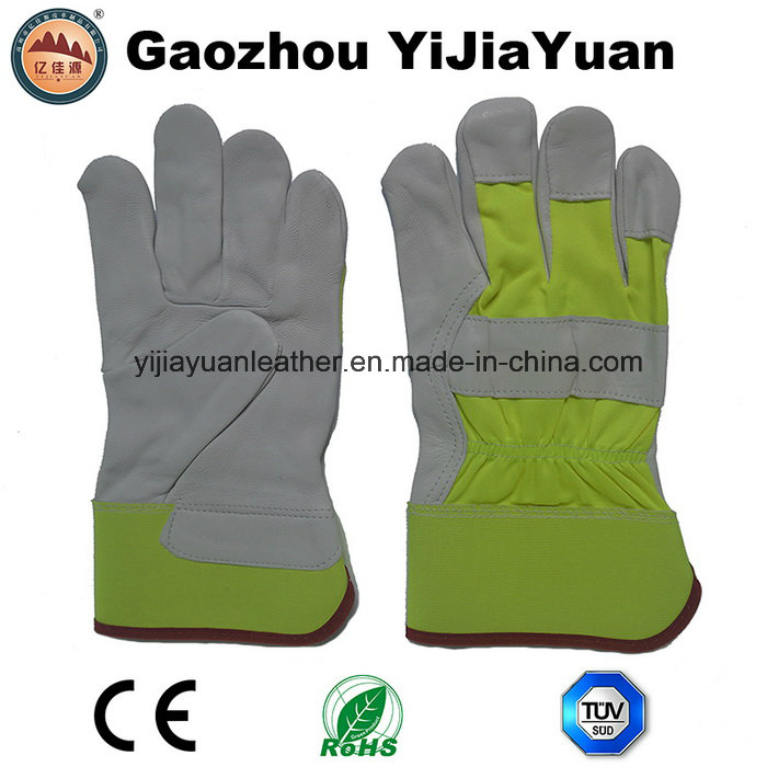 Ab Grade Goat Grain Leather Industrial Protective Hand Working Gloves