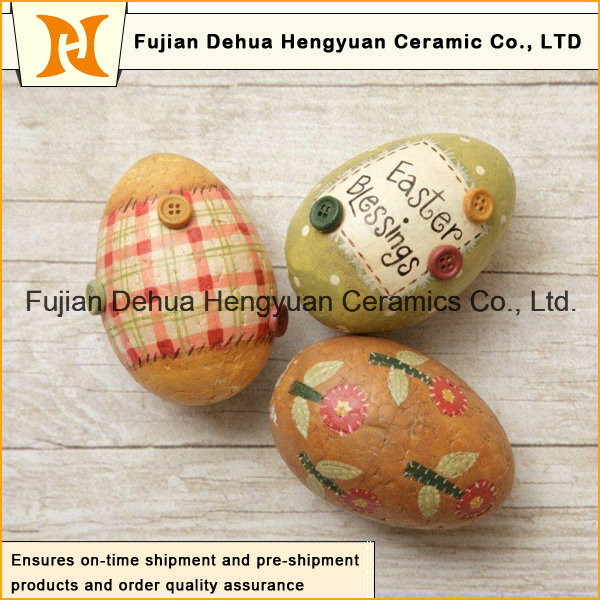 Colorful Ceramic Easter Eggs