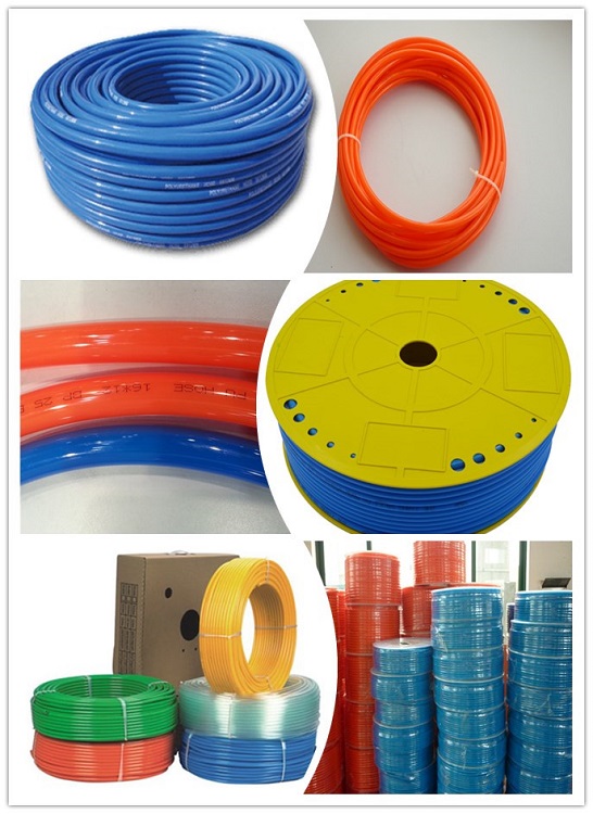 Excellent Flexible PU Pneumatic Hose with Brass Fitting