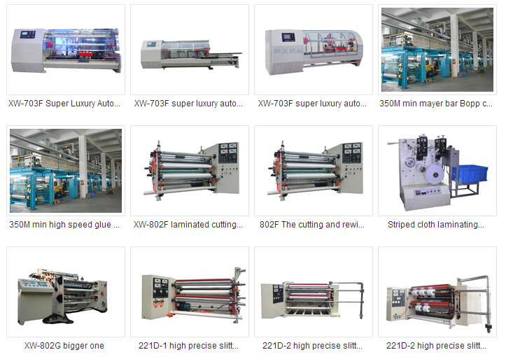 Laminating Slitting and Rewinding Package Machinery