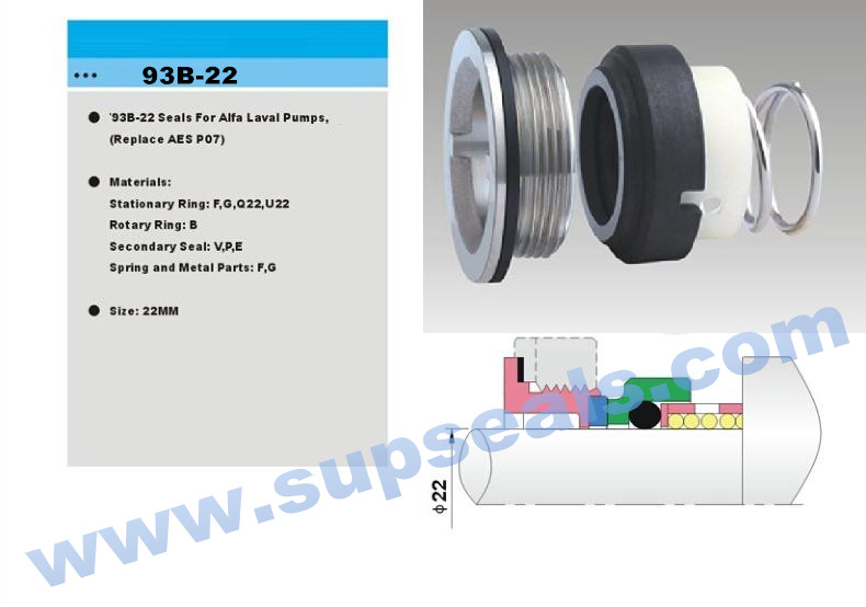 Mechanical Seal Competitive Price Alfa Laval Sanitary Pump