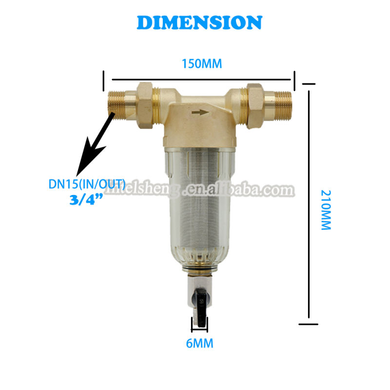 Sediment Sand Water Front Filter-X811