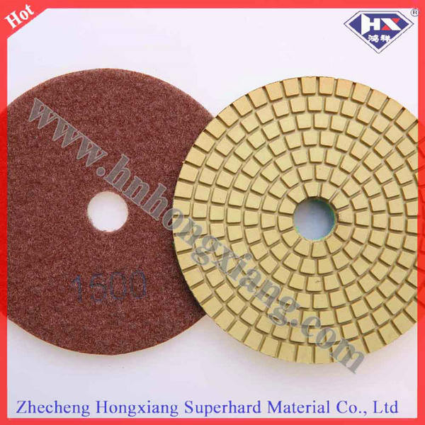 4''diamond Polishing Pads Wet for Granite and Marble