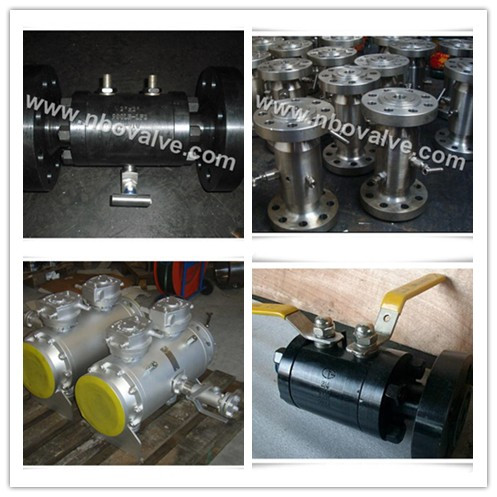 Flanged Double Block Double Bleed Ball Valve (DQ41H)