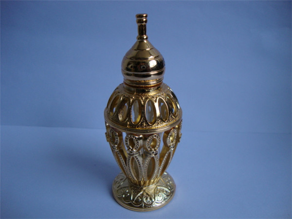 Fancy Metal Perfume Bottle with Customer's Design (MPB-06)