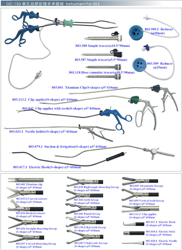 Single-Port Access Surgery Spl SPA Spices Sils Saes Less