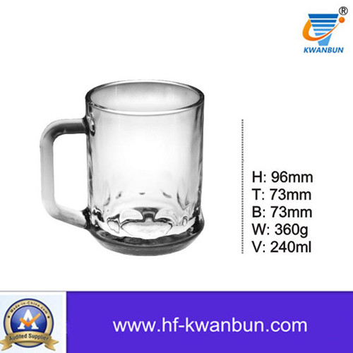 High Quality Clear Glass Cup Beer Mug Tumbler Glassware Kb-Hn09891