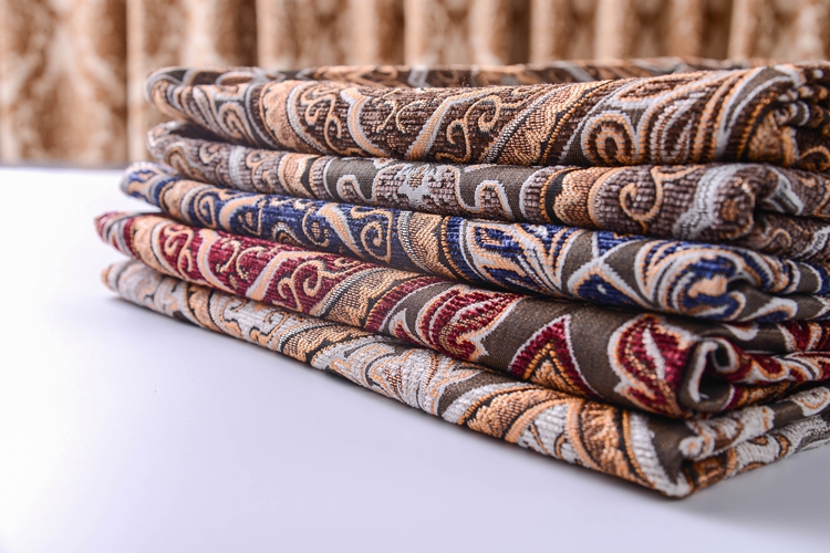 100% Polyester Arabic Upholstery Chenille Textile Fabric