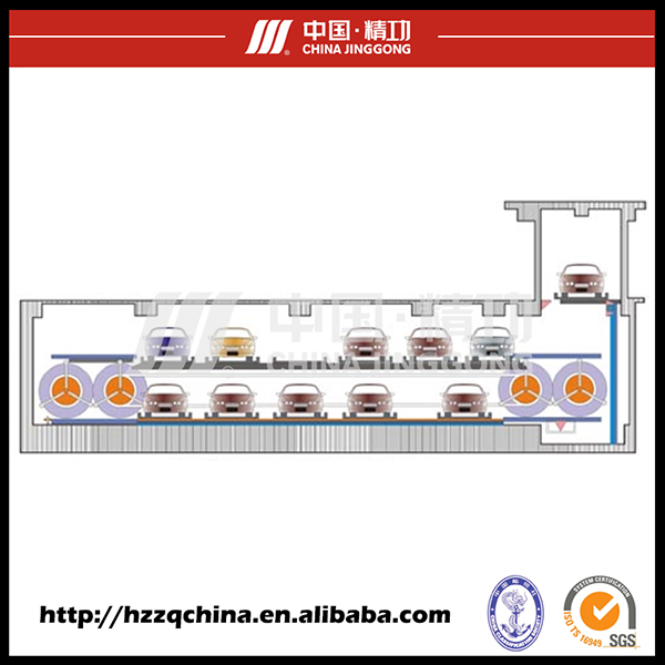 Vertical Automated Parking System and Stereo Garage Supplied in China