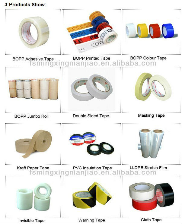 50mm Transparent BOPP Packing Tape