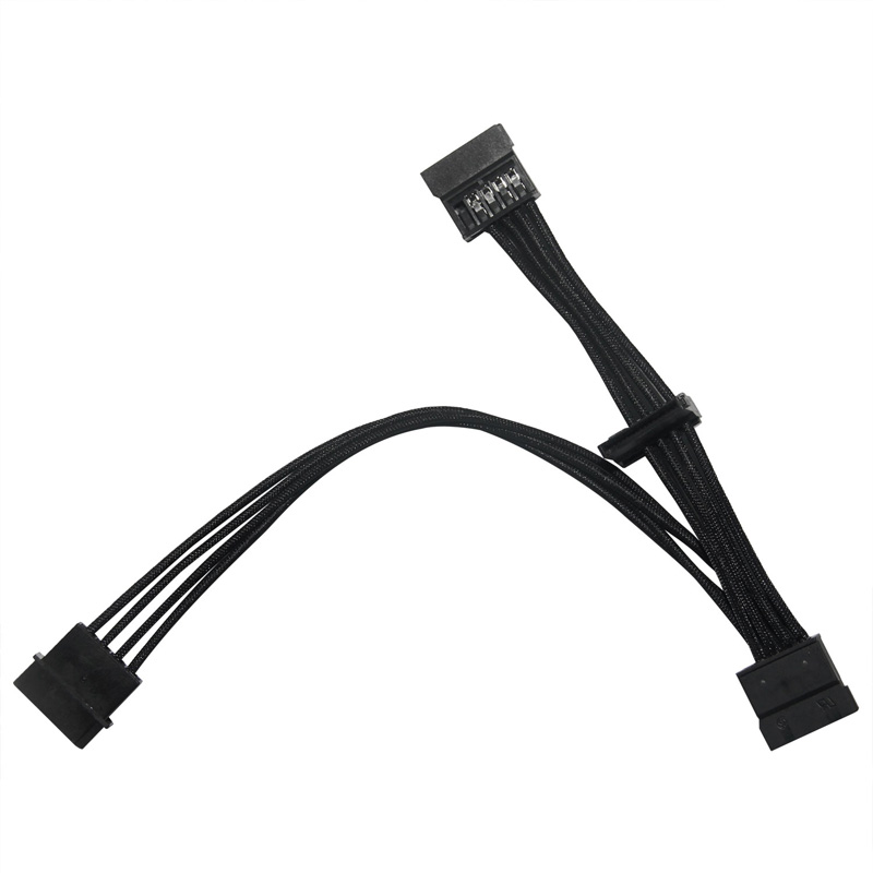 Molex to 3*SATA Spliter Cable