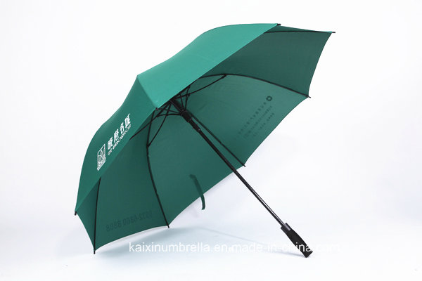 Pongee Fabric Windproof Golf Umbrella