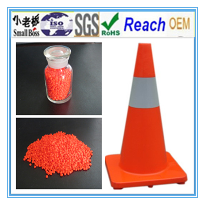 Orange PVC Cone Compound in Hot 2014 Year