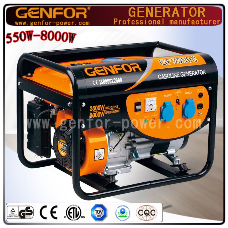 2kw-7kw Electric Start Portable Gasoline Power Generator with Ce, ISO9001