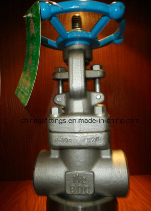 Socket Weld End Forged Stainless Steel Gate Valves