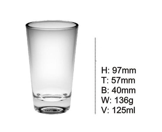 Glass Cup for Tea Good Price Tableware Kb-Hn046