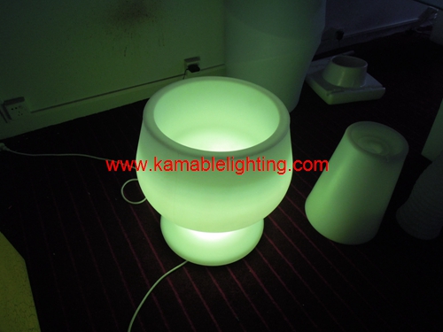 Outdoor DC Charging Waterproof LED Ice Bucket (H006)