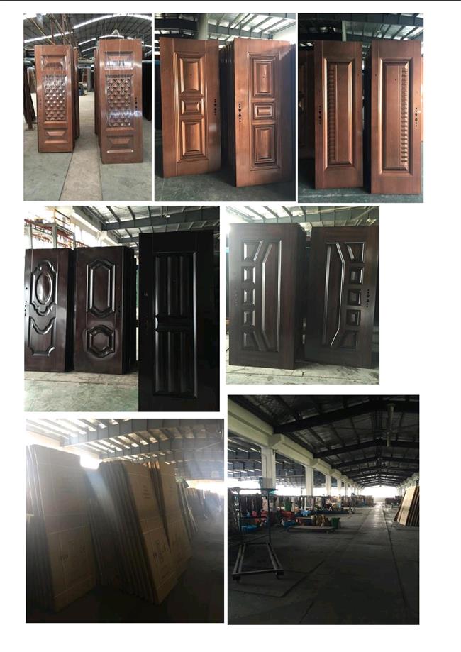 Four Panel Mother Son Steel Door (RA-S140)