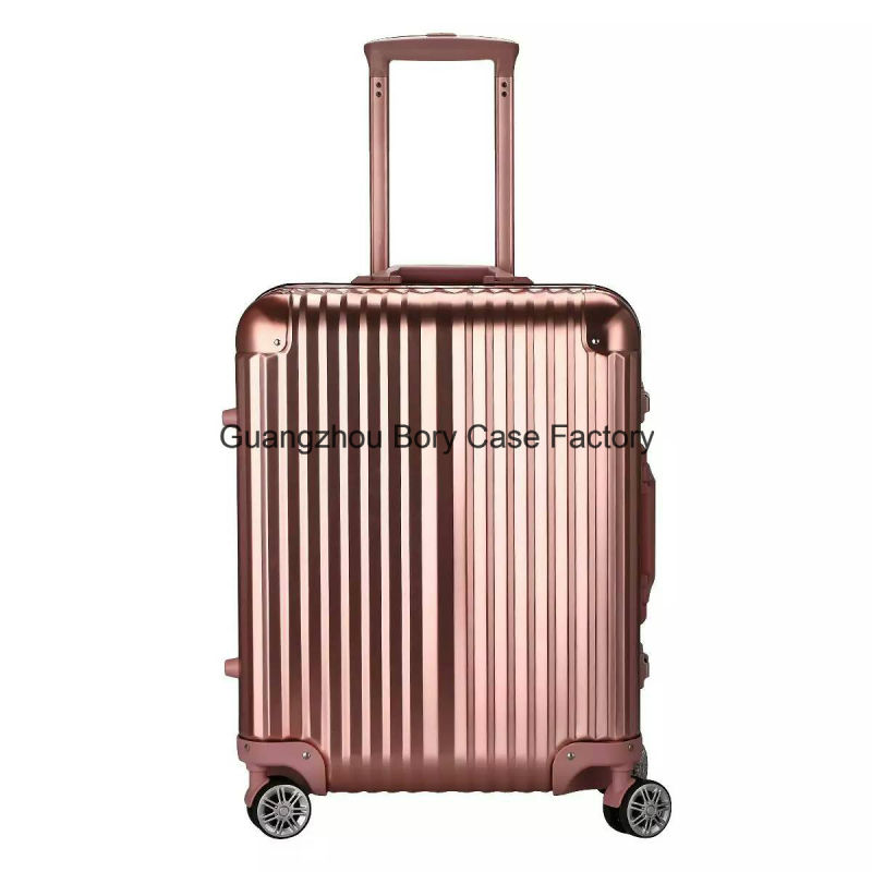 Elegant Full Aluminum Magnesium Alloy 22 Carry on 4 Wheel Spinner Travel Case (BYT -3698)