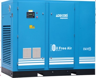 Rotary Tooth Silent Non-Lubricated Rotary Screw Air Compressor (KE110-10ET)