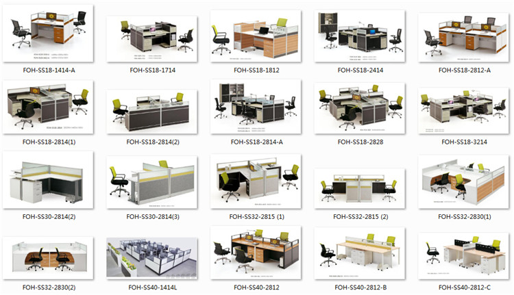 Rectangular Small Conference Room Table for USA Market (FOH-AM1809)