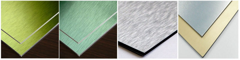 Silver Brushed Aluminum Composite Material Acm