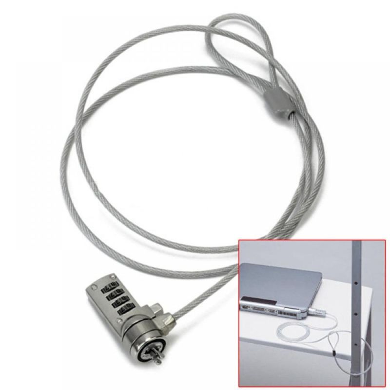 6 Foot Laptop Security Cable for Noteguard Universal Notebook