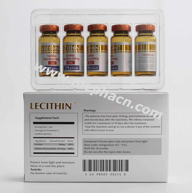 Lecithin for Body Weight Loss Treatment Use