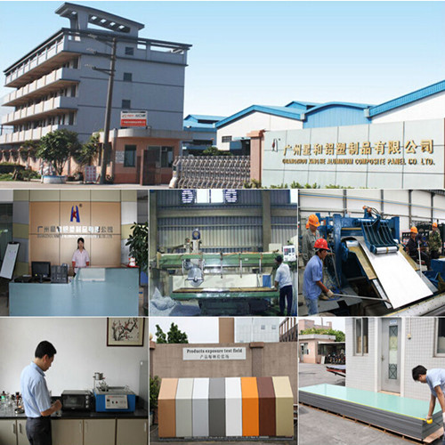 Guangzhou Factory Construction Wall Cladding Firerated ACP