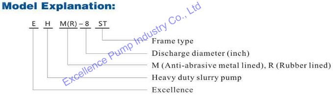 Professional Manufacturer Centrifugal Slurry Pump (EHM)