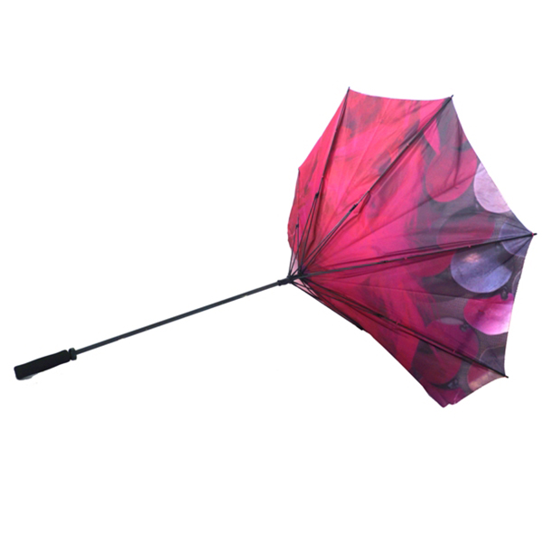 Customized Advertising Golf Umbrella with Full Panel Printing (GOL-0027FC)