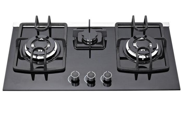 Cast Iron Pan Supporter 3 Gas Burner, Gas Cooker