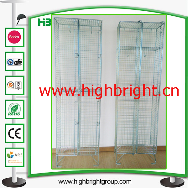 Steel Wire Mesh Wardrobe Lockers