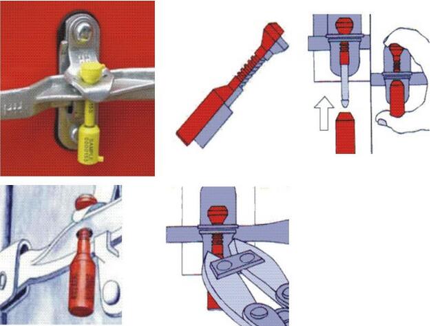 China Supplier Jcbs-602 Bolt Seals Container