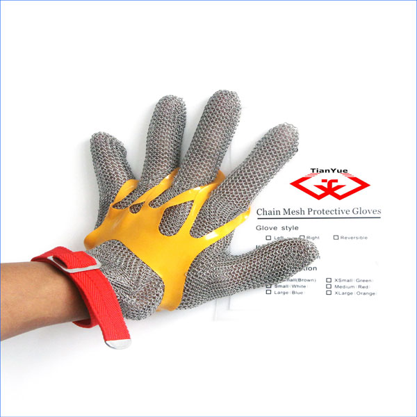 Cut Resistance Stainless Steel 304L Safety Gloves