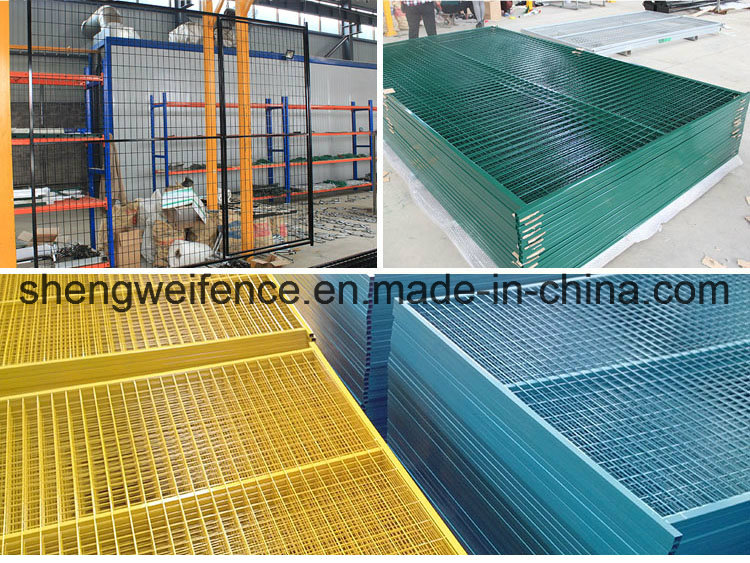 High Visibility Welded Wire Mesh Temporary Fencing