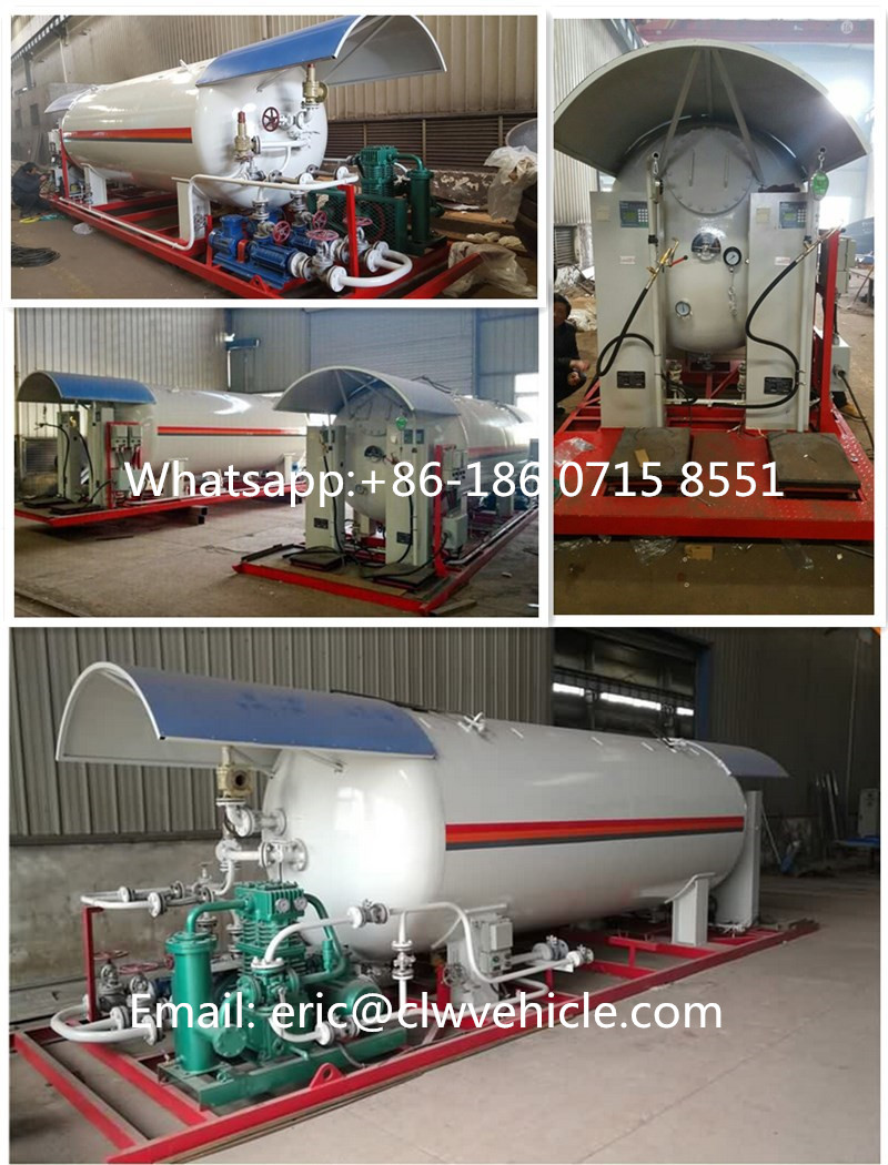 10ton Autogas Station for ASME 5tone LPG Filling Plant