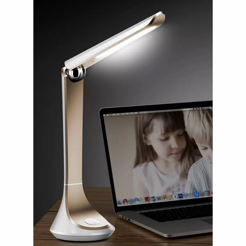 3 Levels Dimmable Rechargeable Smart LED Table Lighting with Straiht Light (LTB796)